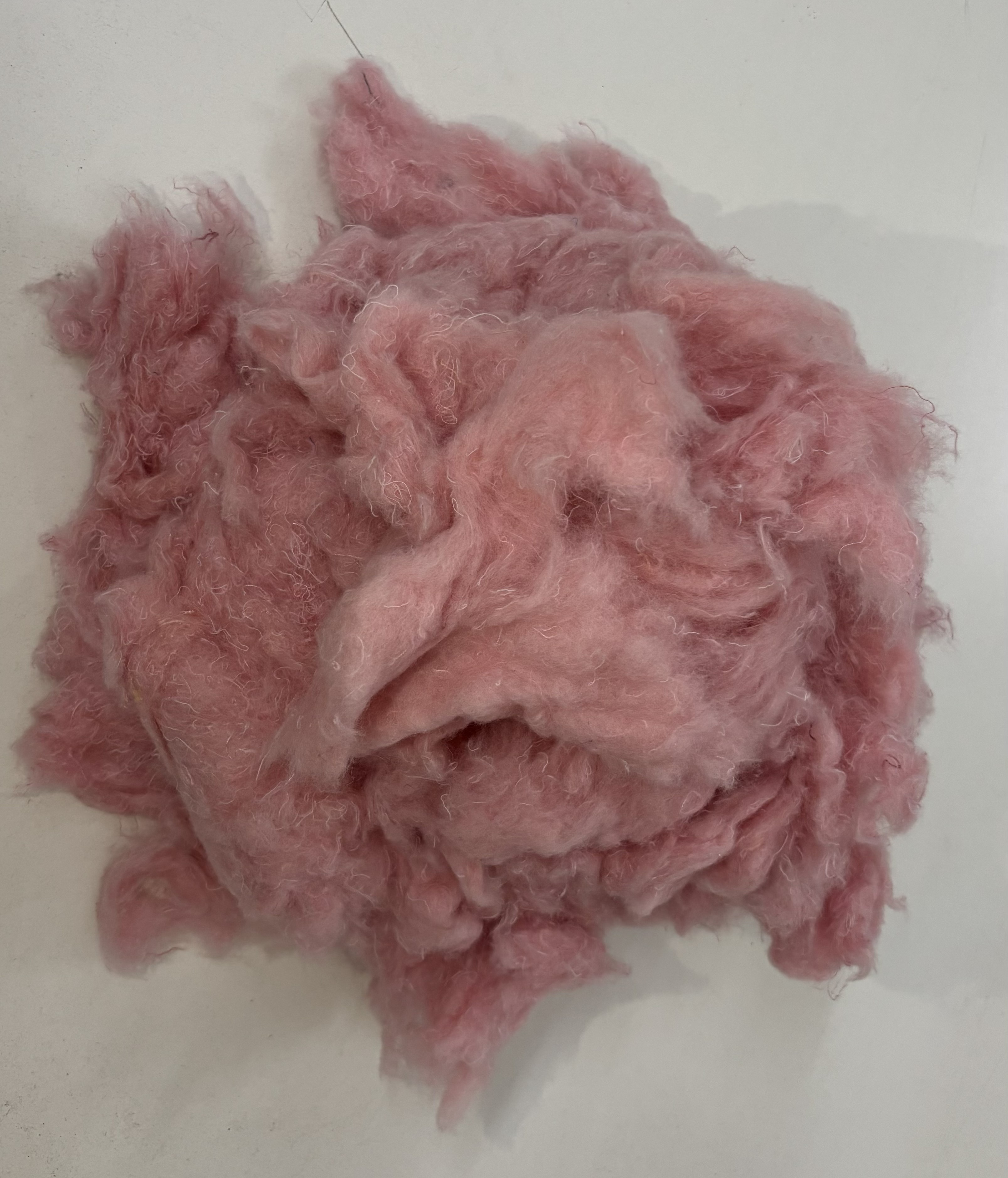 Recycled textile fibers